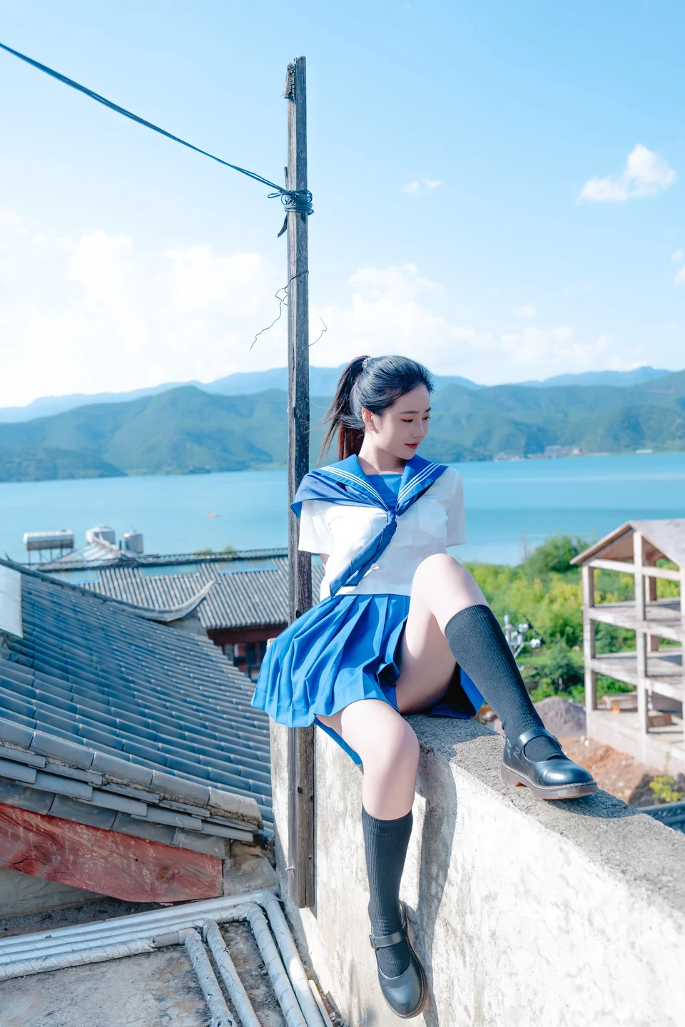 年年 - 泡沫之夏JK [78P-385MB] tg@simisebaisi 【丝足阁】054.webp